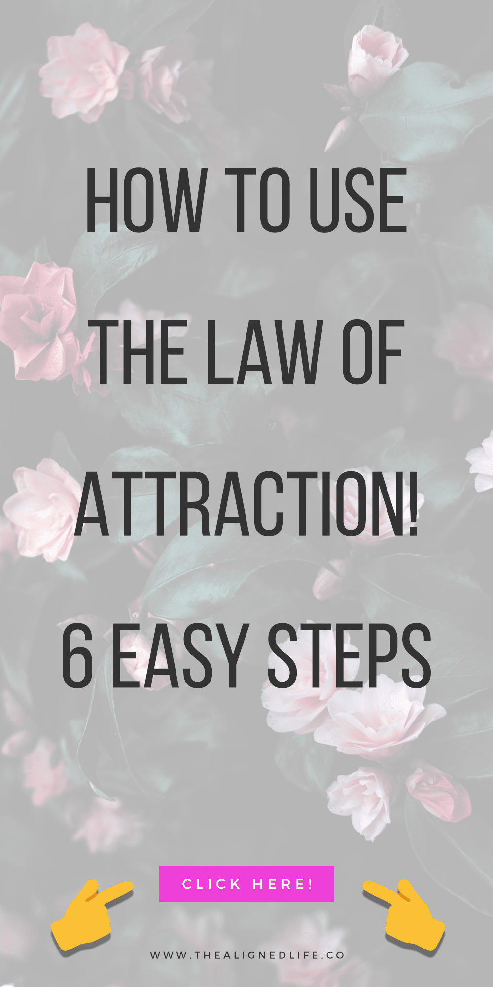 How To Use The Law of Attraction In 6 Easy Steps