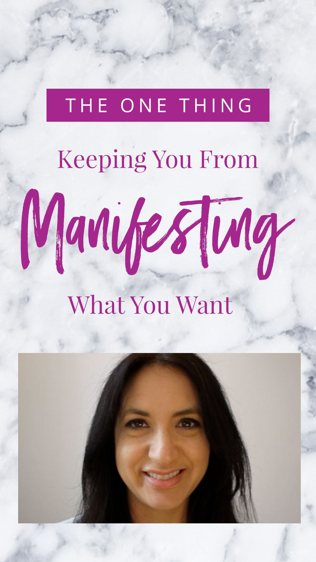 The One Thing Keeping You From Manifesting