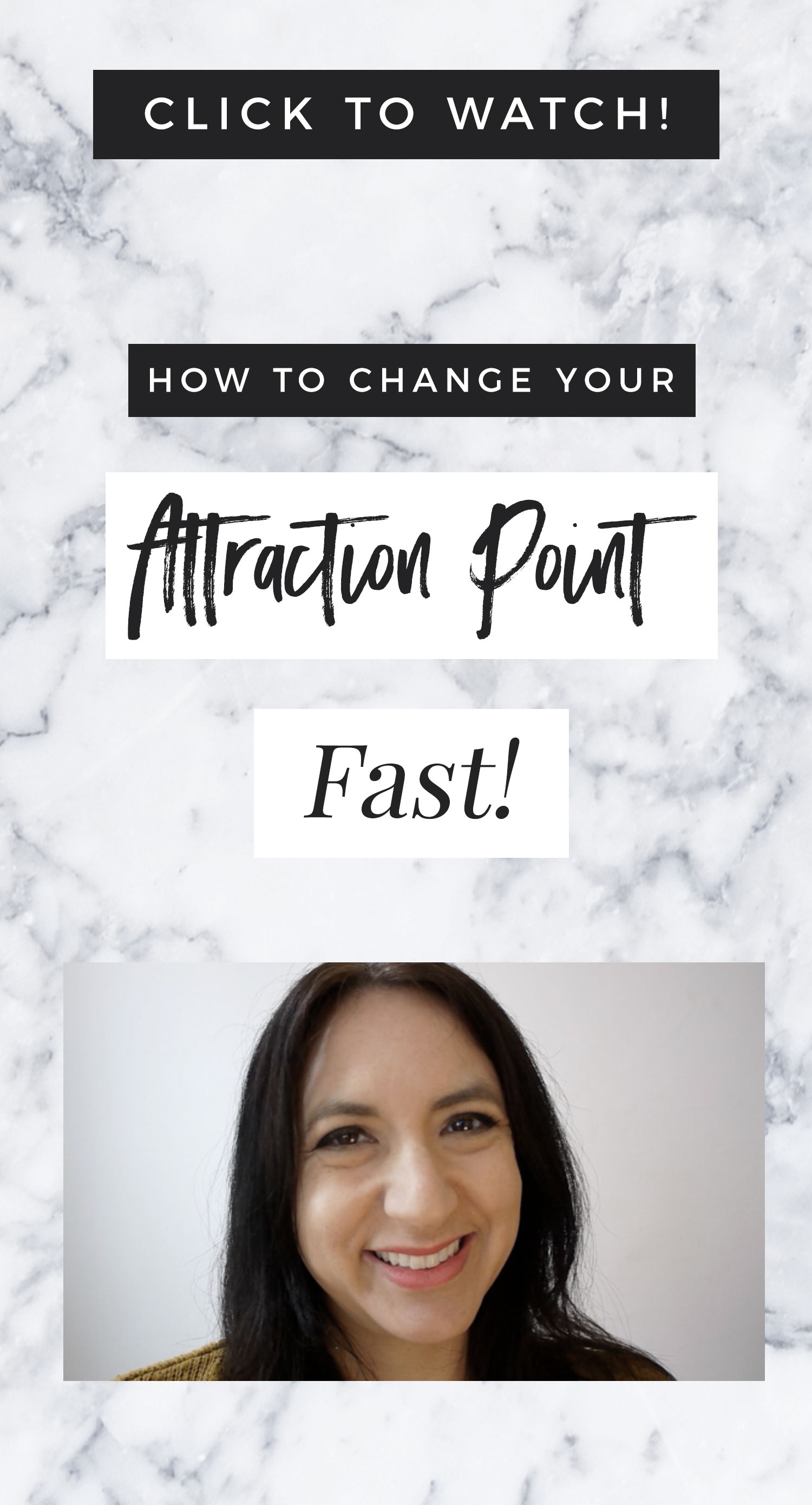 How To Change Your Attraction Point - FAST!