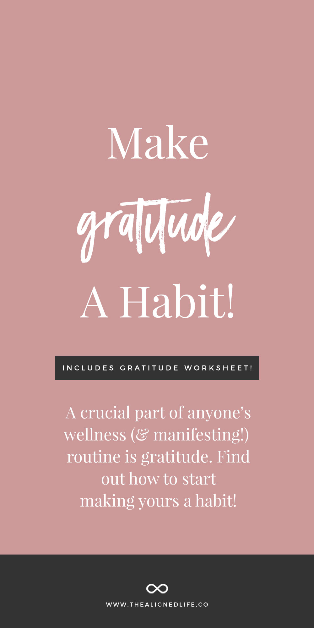 Make Gratitude A Habit! (Including A Free Gratitude Worksheet)