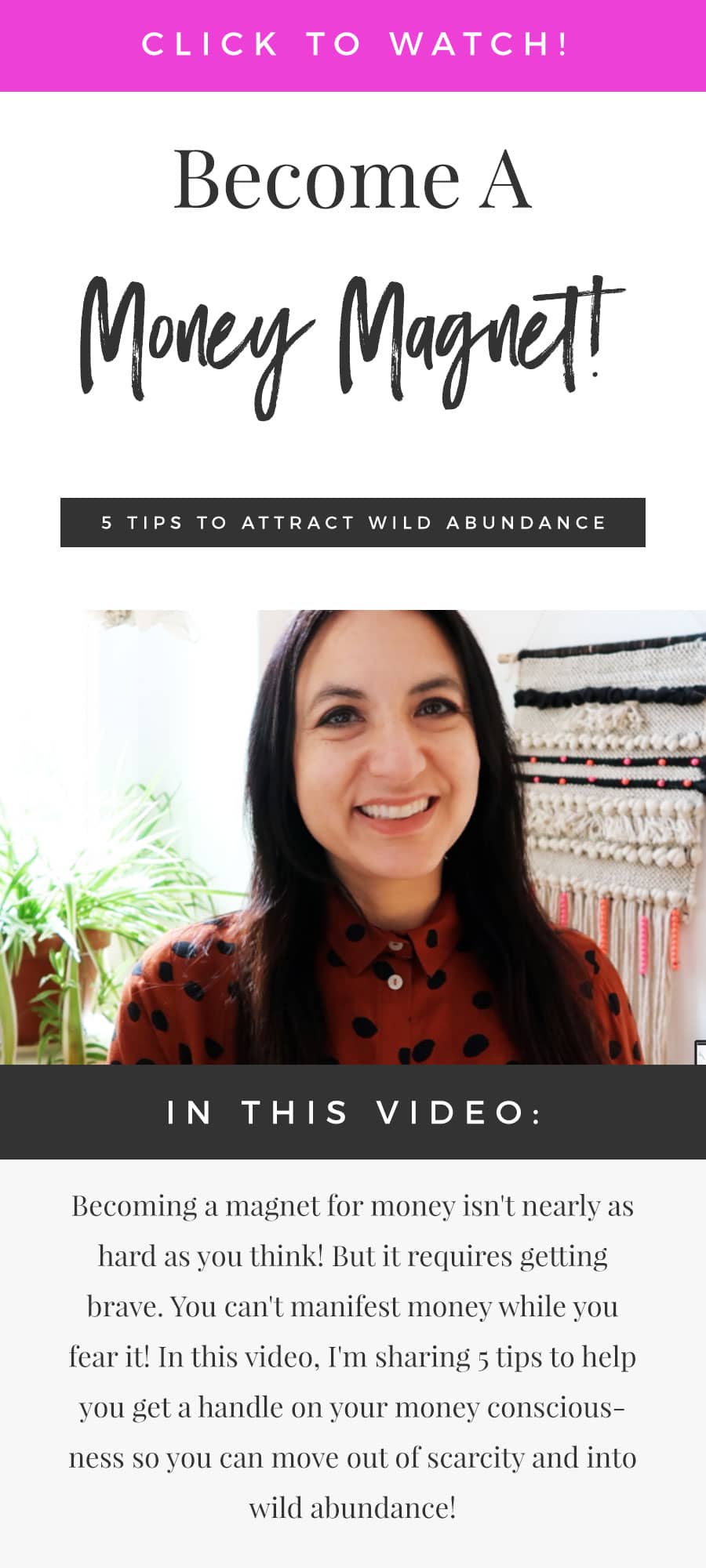 Become A Money Magnet! 5 Tips To Attract Wild Abundance