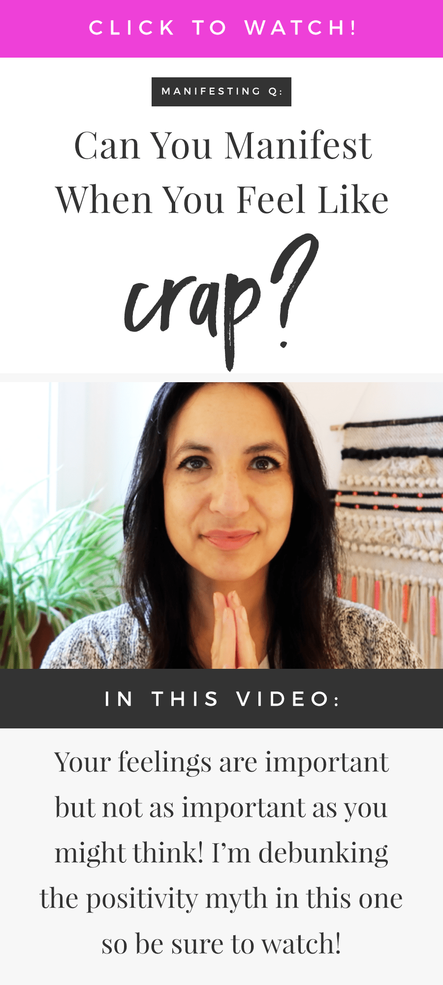 Can You Manifest When You Feel Like Crap?