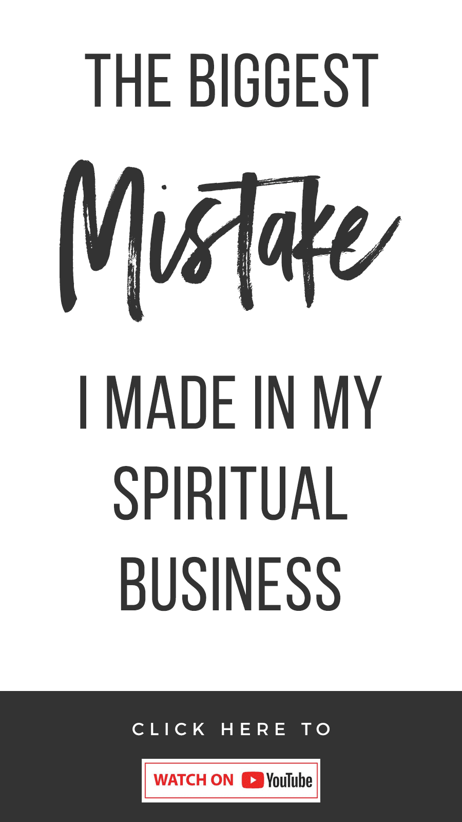 The Biggest Mistake I Made With My Spiritual Business