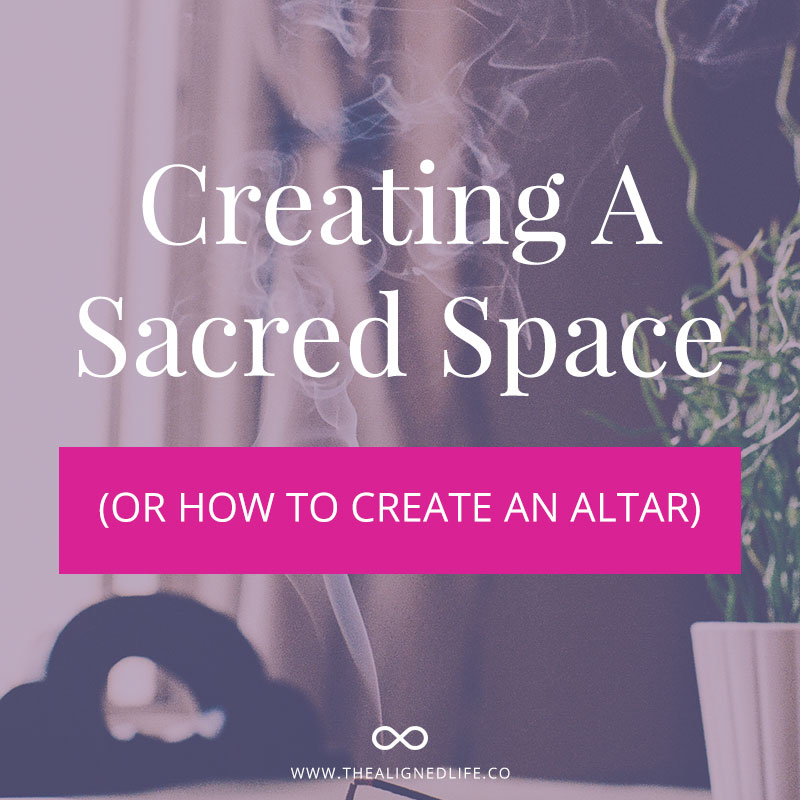 Creating A Sacred Space (or How to Create An Altar)