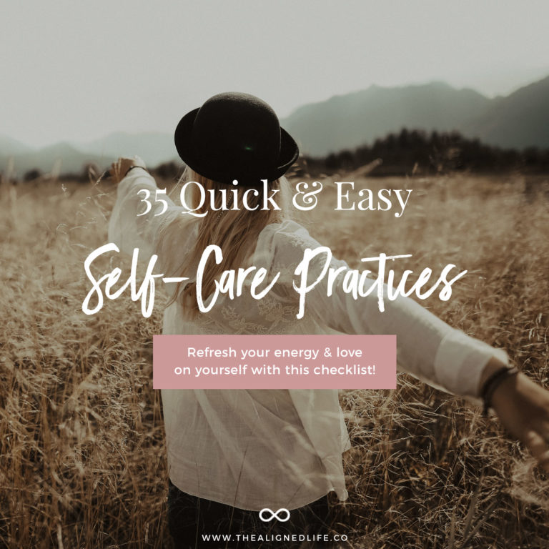 35 Quick & Easy Self Care Practices