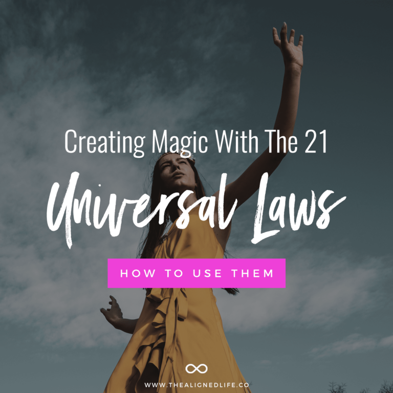 How To Use Universal Laws | 21 Laws for Manifestation + Magic