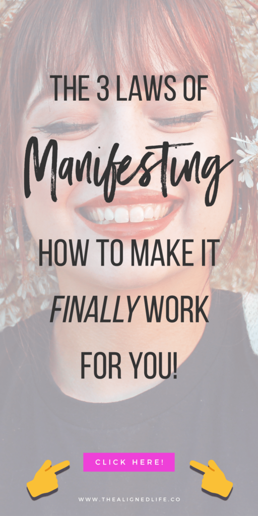 The 3 Laws Of Manifesting - How You Can Finally Make It Work For You!