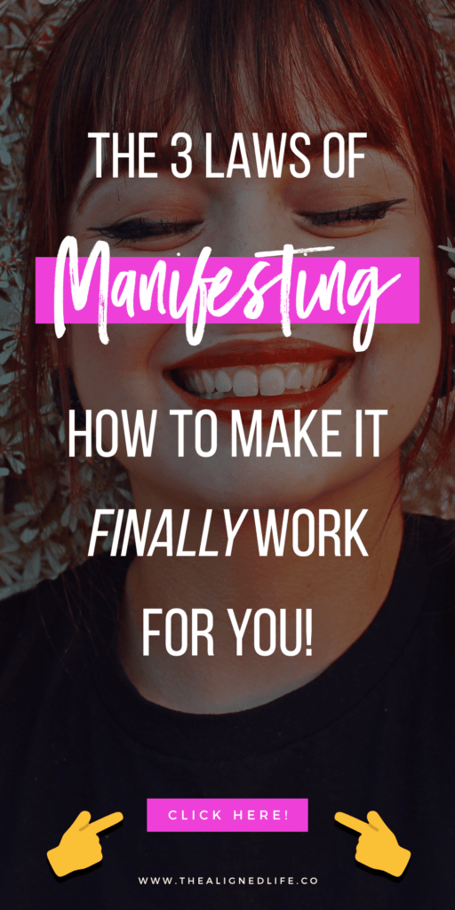 The 3 Laws Of Manifesting - How You Can Finally Make It Work For You!