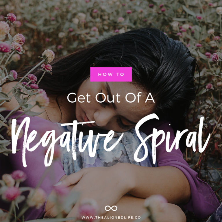 How To Get Out Of A Negative Spiral