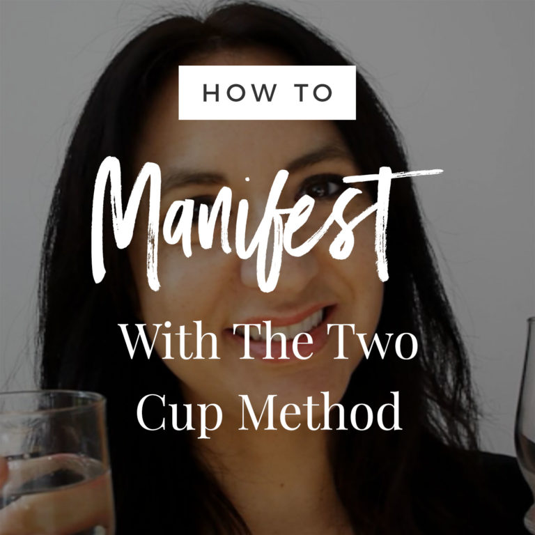 Video: How To Manifest With The Two Cup Method
