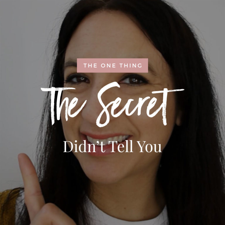 Video: What The Secret Didn’t Tell You