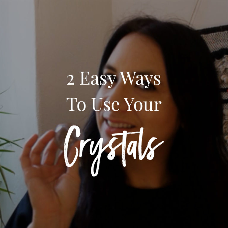 Video | How To Use Crystals: 2 Easy Ways
