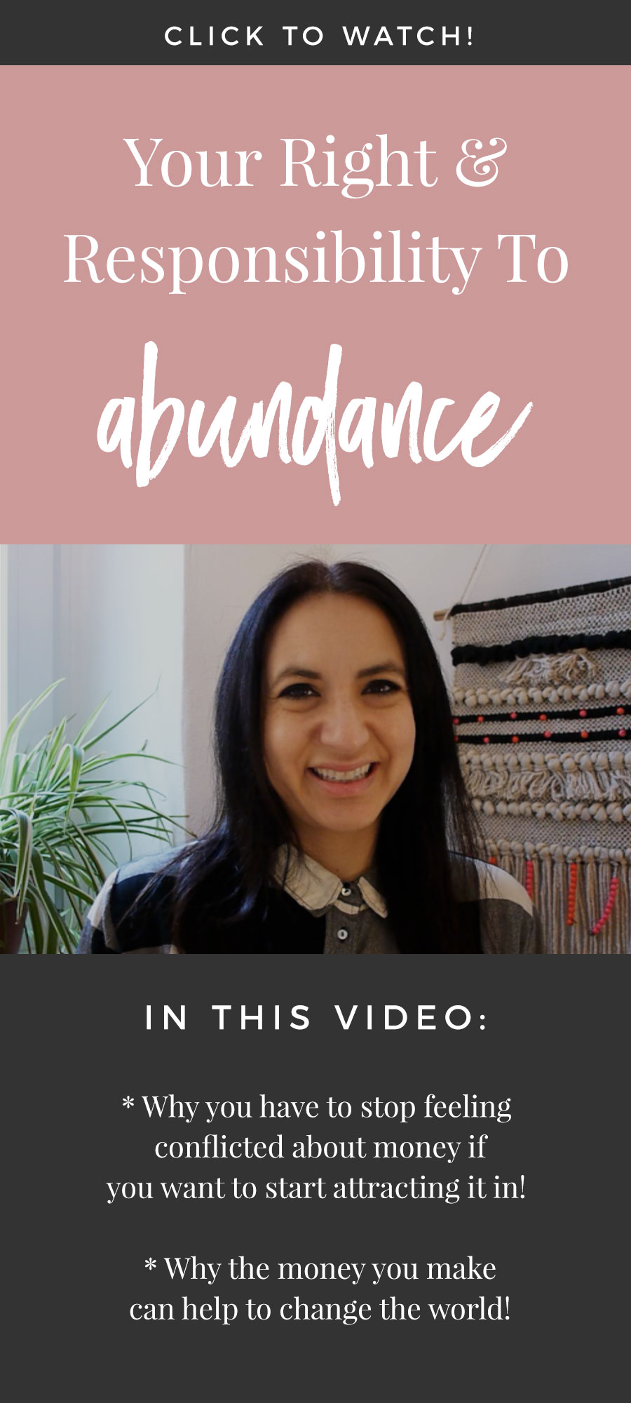 Your Right & Responsibility To Abundance