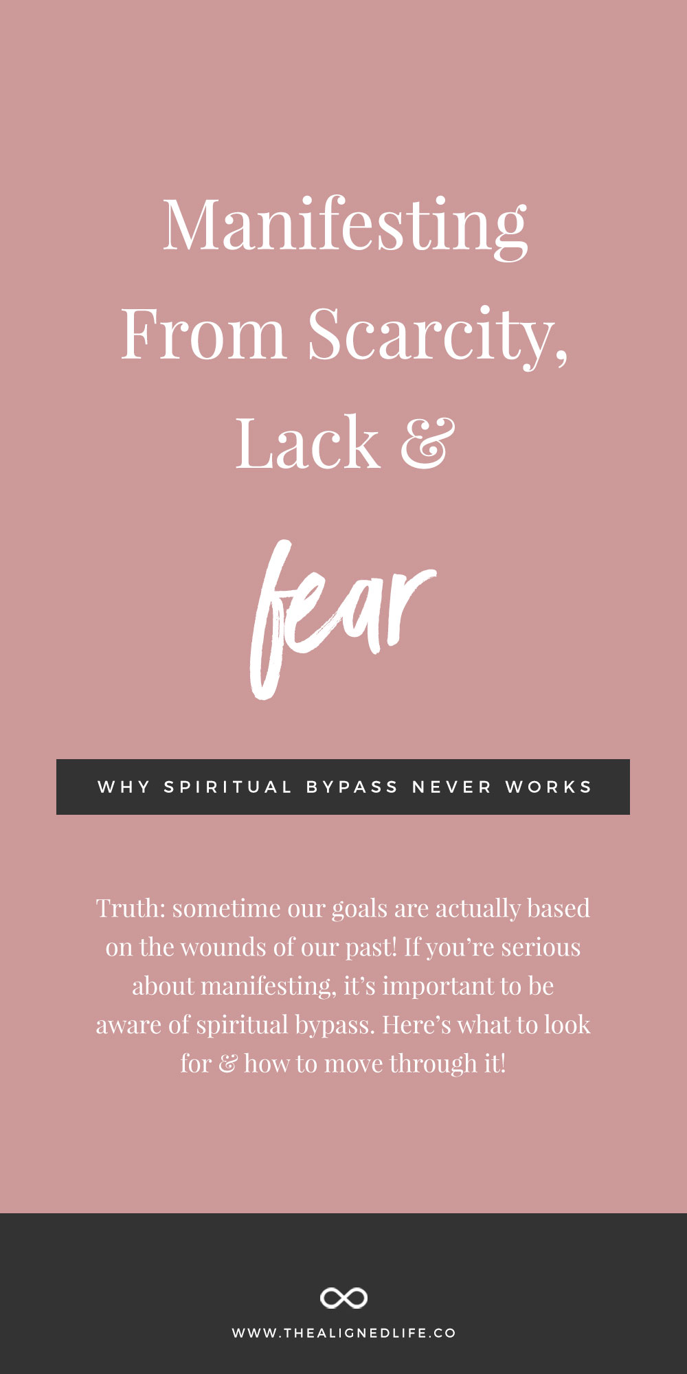 Manifesting From Lack, Scarcity & Fear: Why Spiritual Bypass Never Works