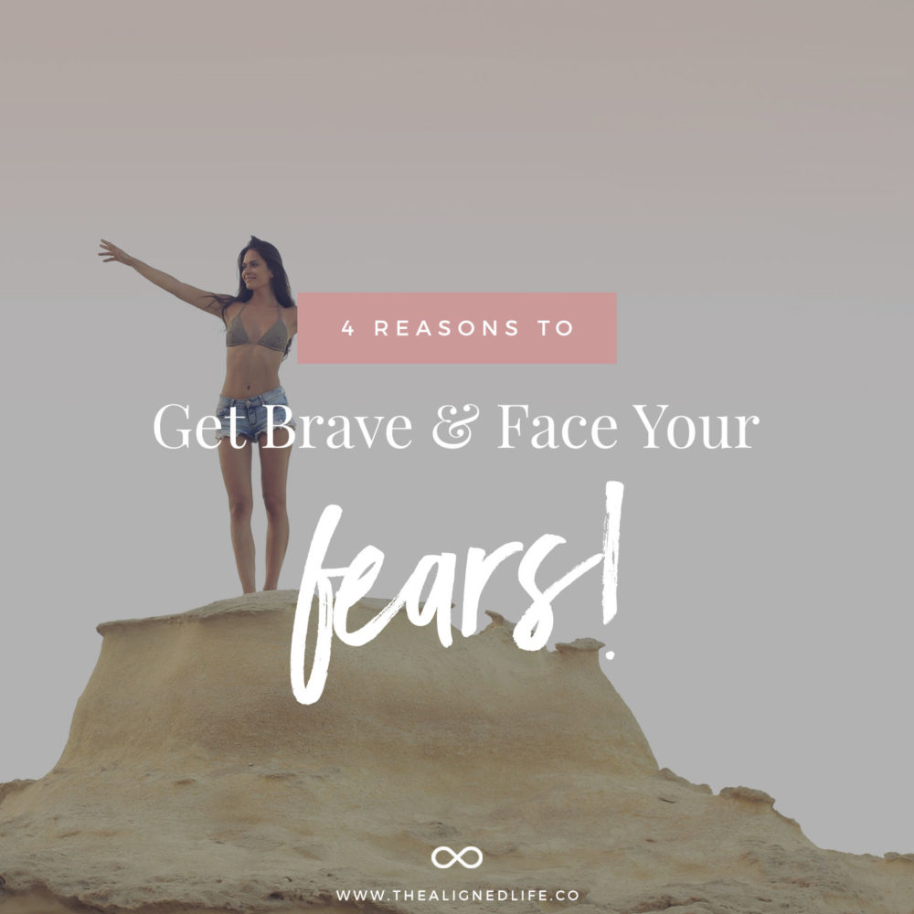 4 Reasons To Get Brave & Face Your Fears! Why Running Away Is Holding You Back