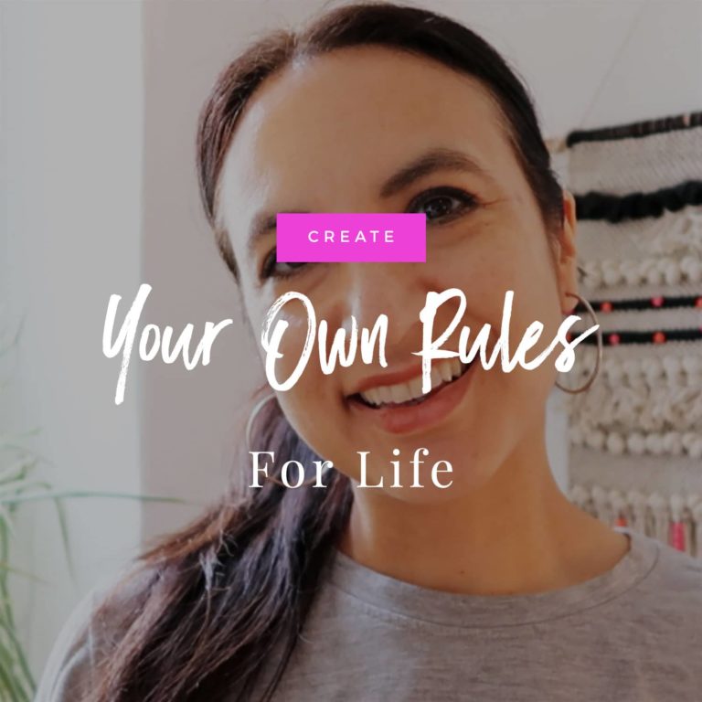 Video: Create Your Own Rules For Life!