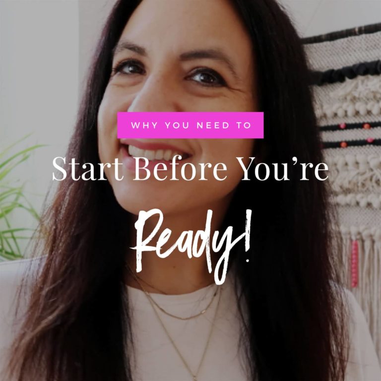 Video: Why You Need To Start Before You’re Ready