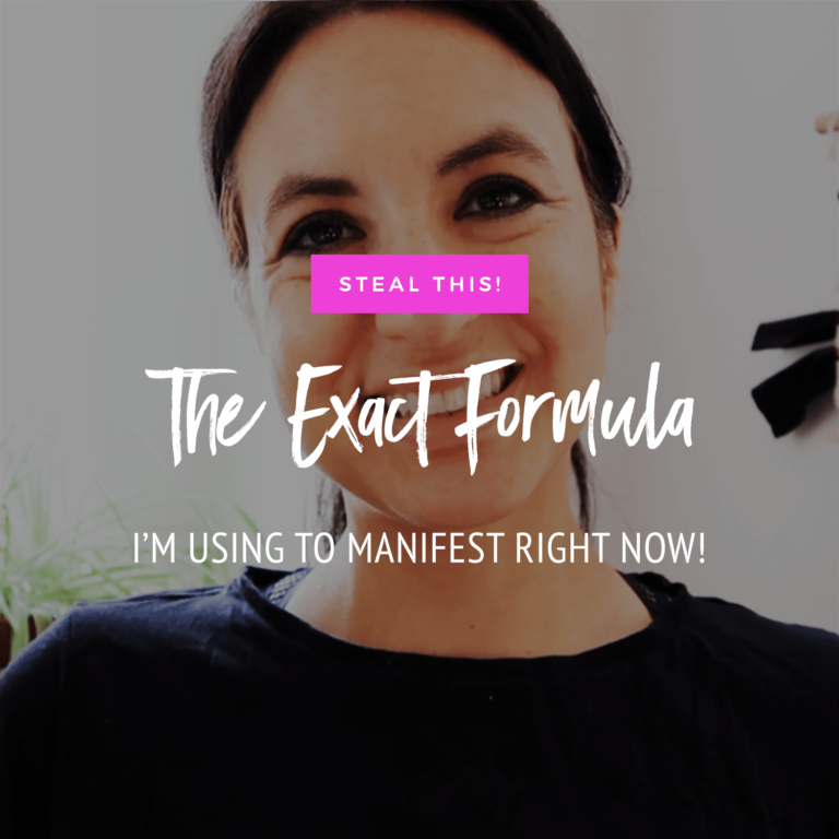 Video: The Exact Formula I’m Using To Manifest Right Now