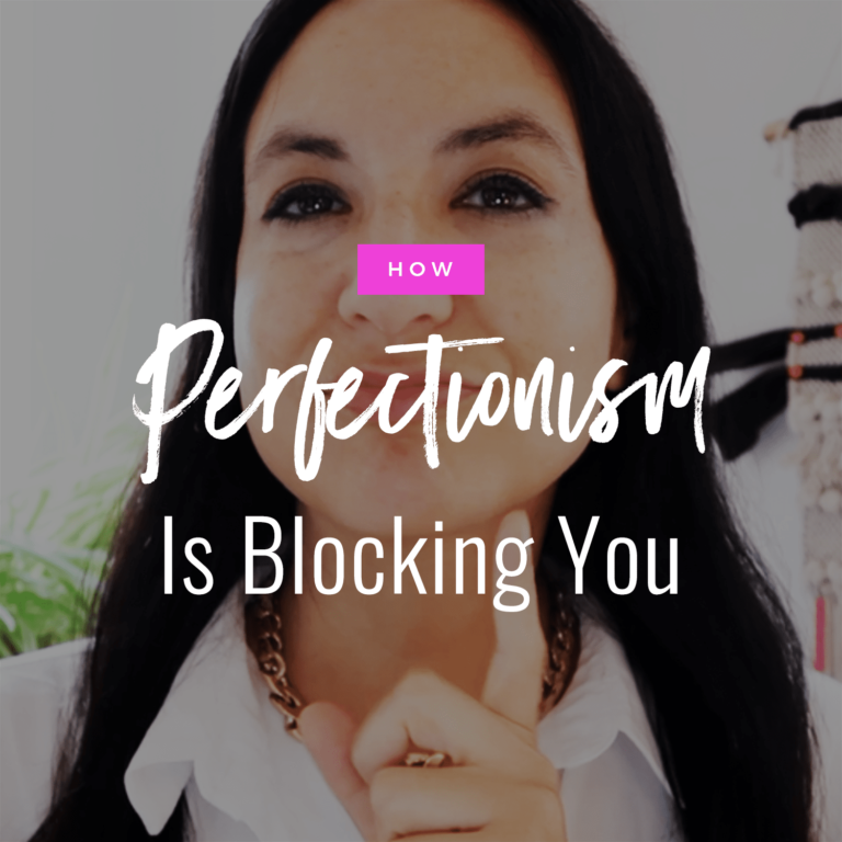 Video: Perfectionism Is Blocking You From Manifesting