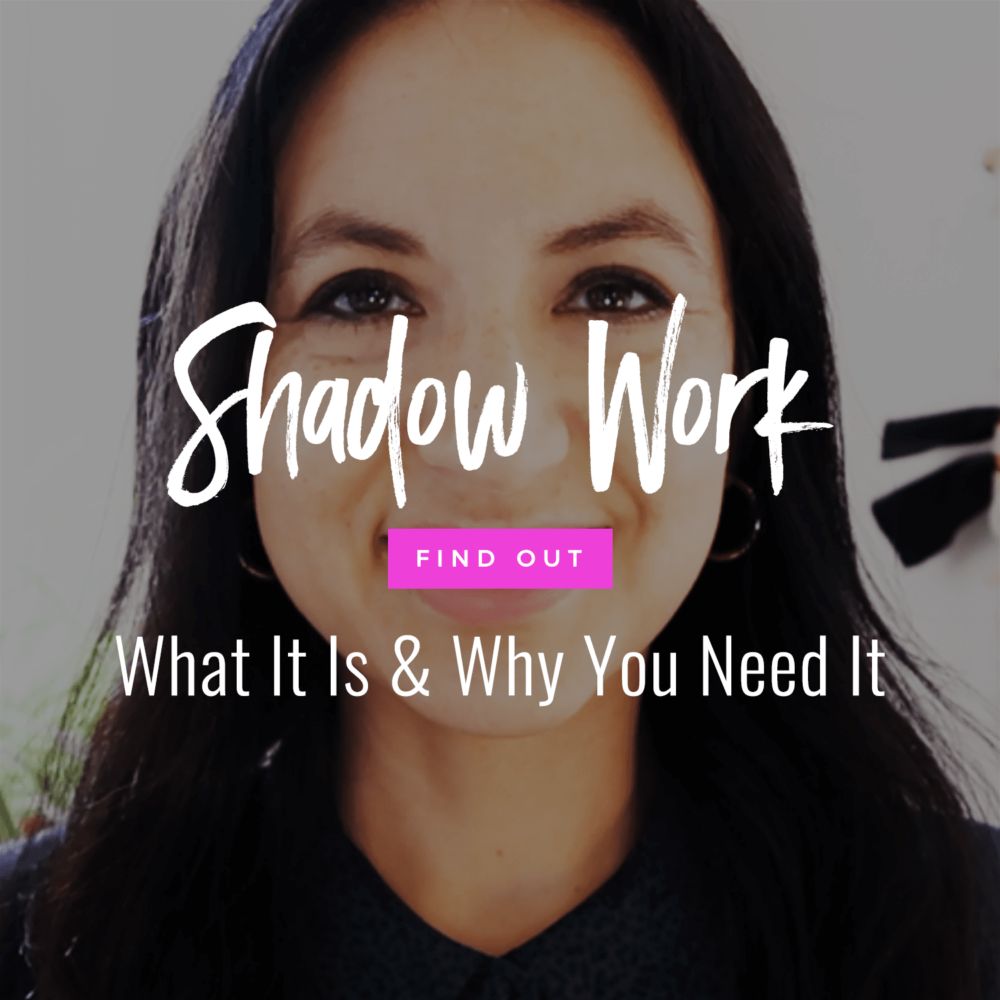 photo of Jenn Stevens with text that reads Shadow Work: What It Is & Why You NEED It Training