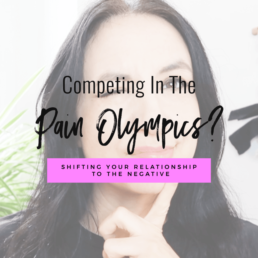 Stop Competing In The Pain Olympics!