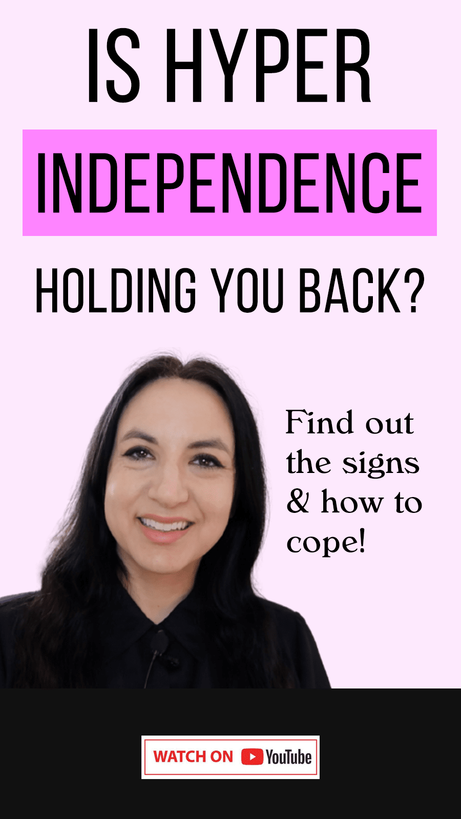 Jenn Stevens with text Is Hyper Independence Holding You Back?