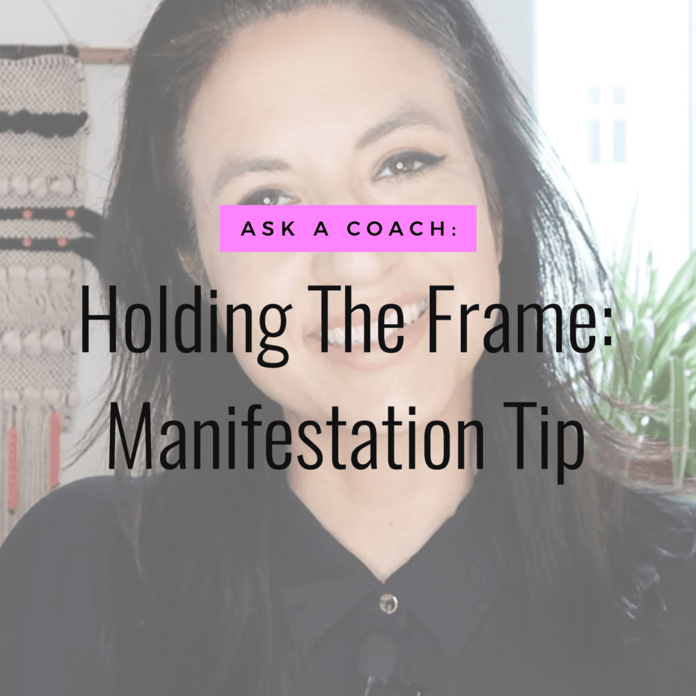 Holding The Frame: Quick Manifestation Tip To Strengthen Belief