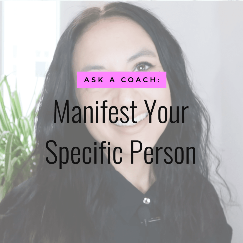 Jenn Stevens with text How To Manifest Your Specific Person (Really Works!)
