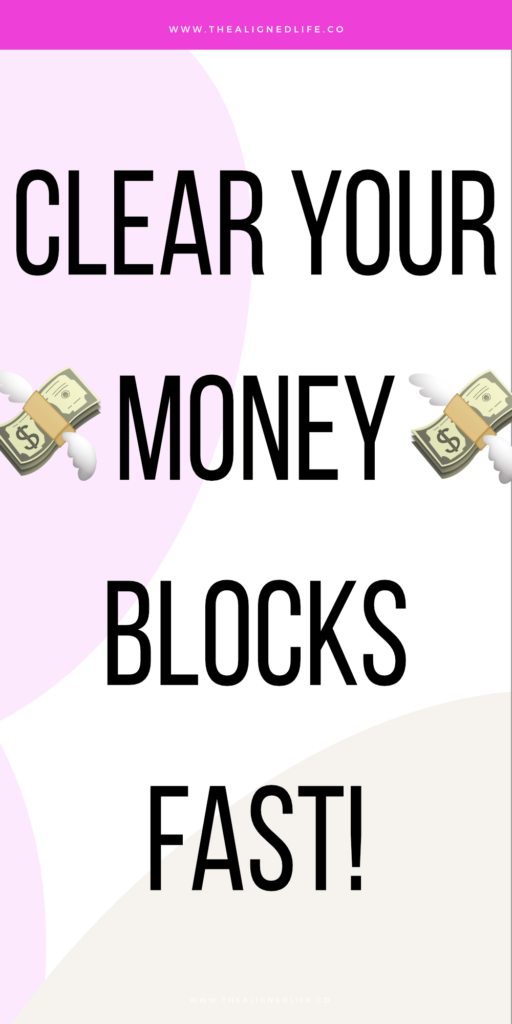 Clear Your Money Blocks Fast
