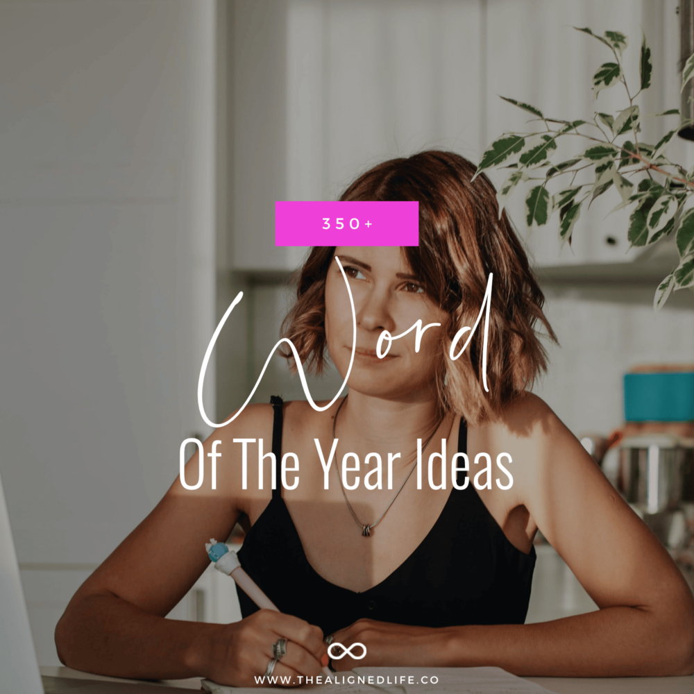 350+ Word Of The Year Ideas