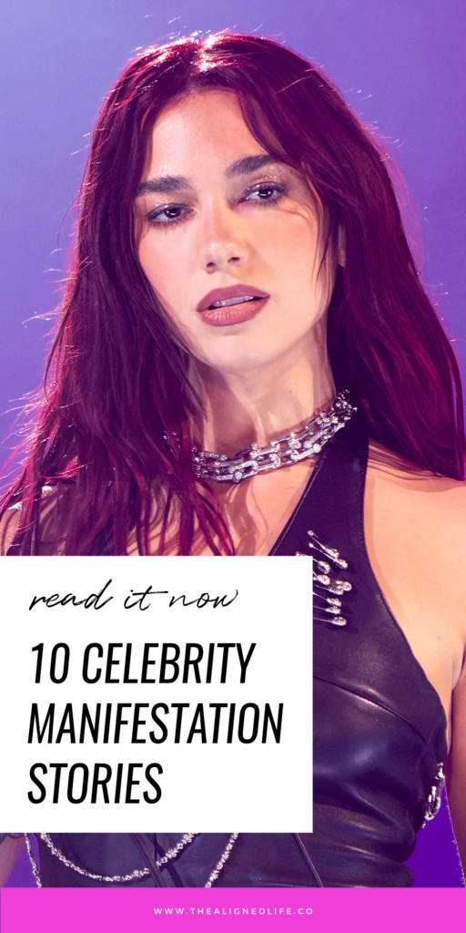 10 Celebrity Manifestation Stories To Inspire You | The Aligned Life Manifestation Blog