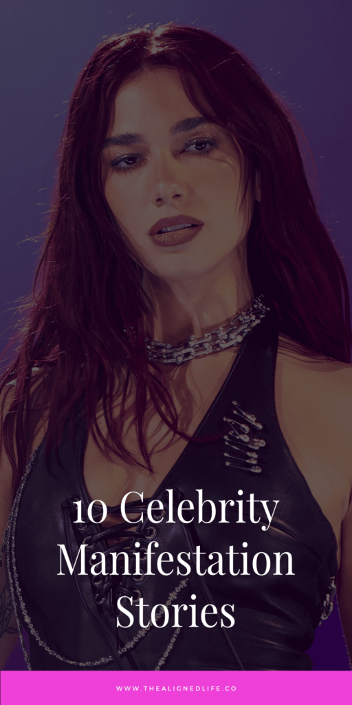 10 Celebrity Manifestation Stories To Inspire You | The Aligned Life Manifestation Blog
