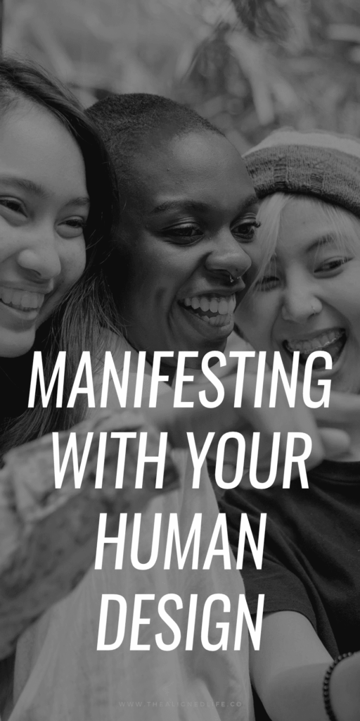 3 women laughing | Manifesting With Your Human Design | The Aligned Life Manifestation Blog