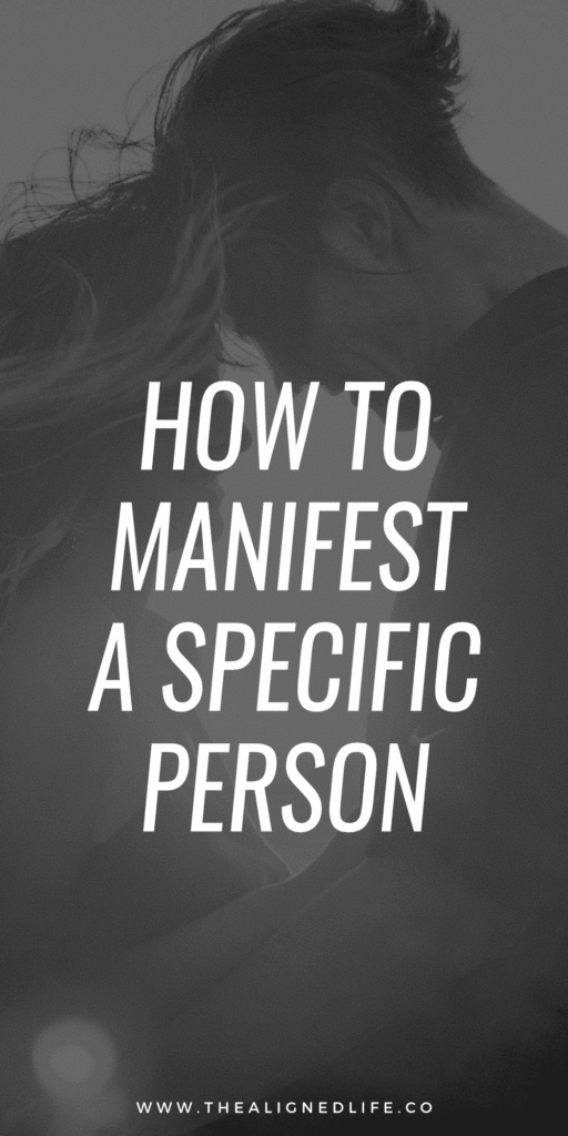 couple embracing with the sun behind them | How To Manifest A Specific Person | The Aligned Life Manifestation Blog