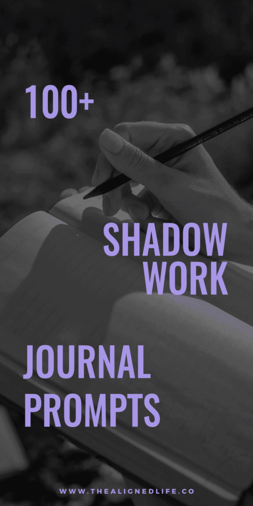 hand with pen and journal | 100+ Shadow Work Journal Prompts