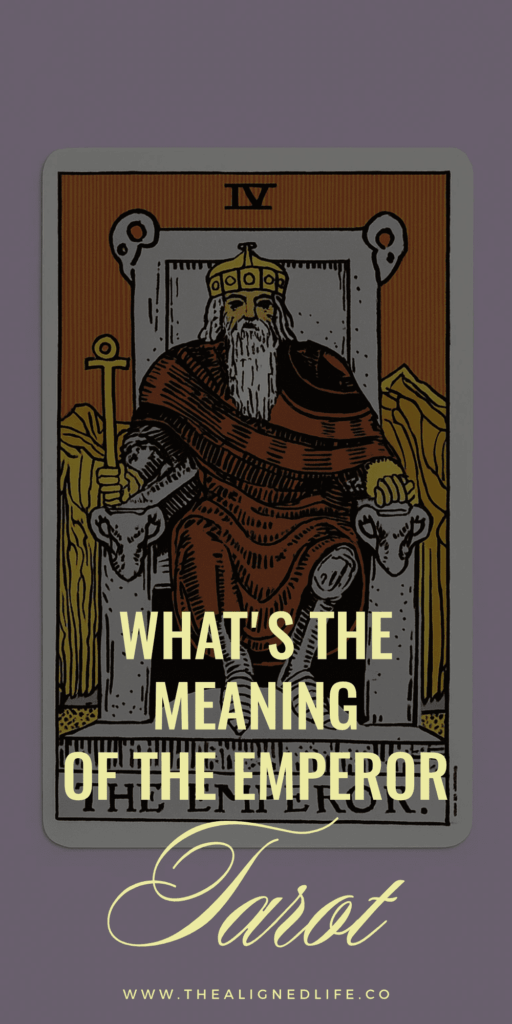 The Emperor tarot card from the Rider Waite deck | The Emperor Tarot Card Meaning & Guide