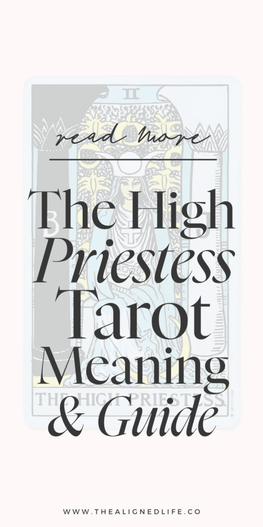 The High Priestess Tarot Card Meaning & Guide