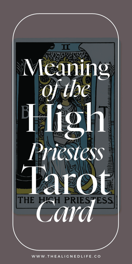 The High Priestess Tarot Card Meaning & Guide
