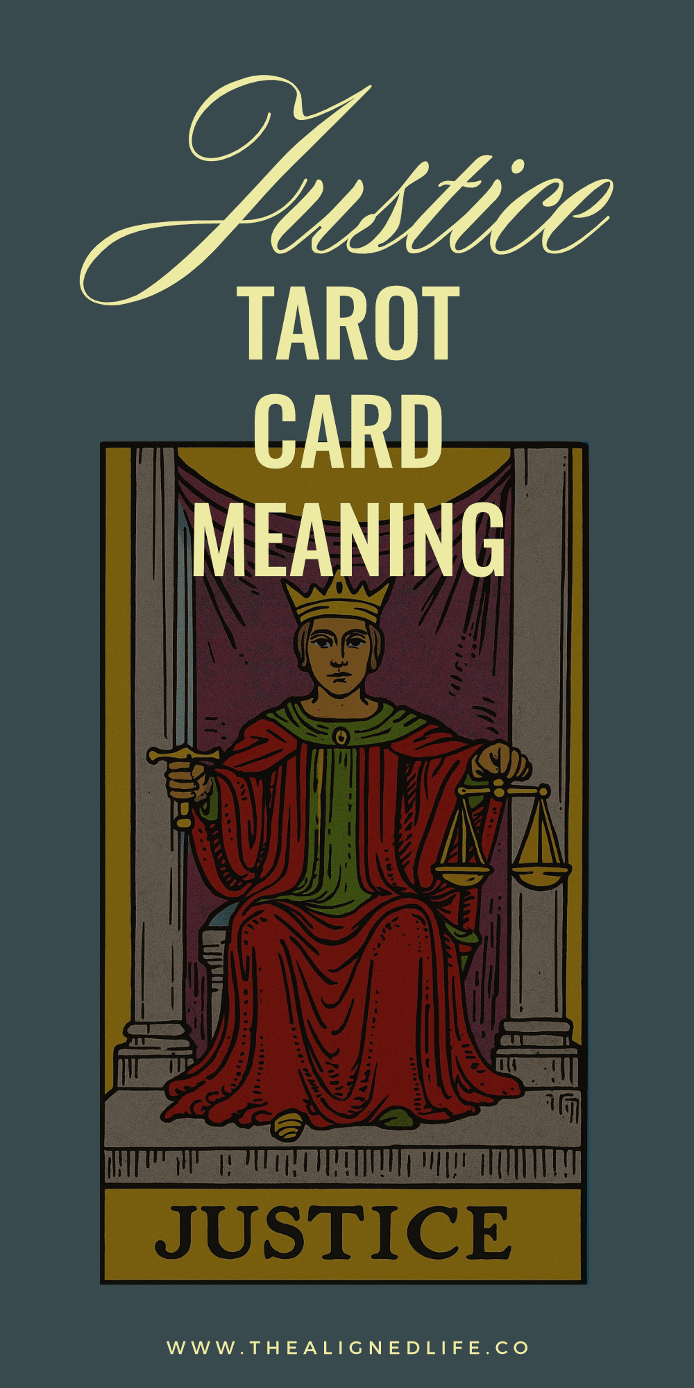 Justice Tarot Card Meaning Guide Justice Tarot Card Meaning Guide